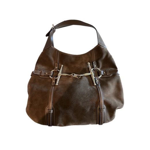 Gucci Brown 85th Anniversary Leather Hobo Bag