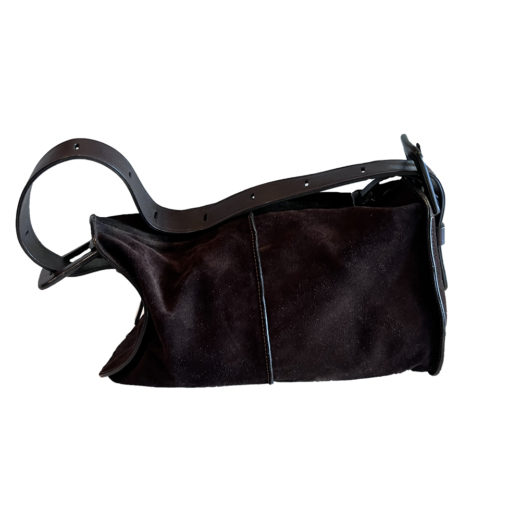 Hogan small handbag purse denin dark brown